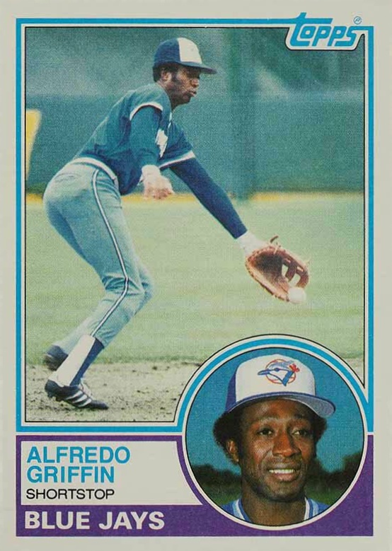 1983 Topps Alfredo Griffin #488 Baseball Card