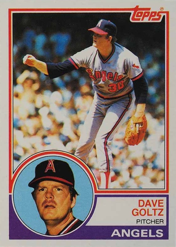 1983 Topps Dave Goltz #468 Baseball Card