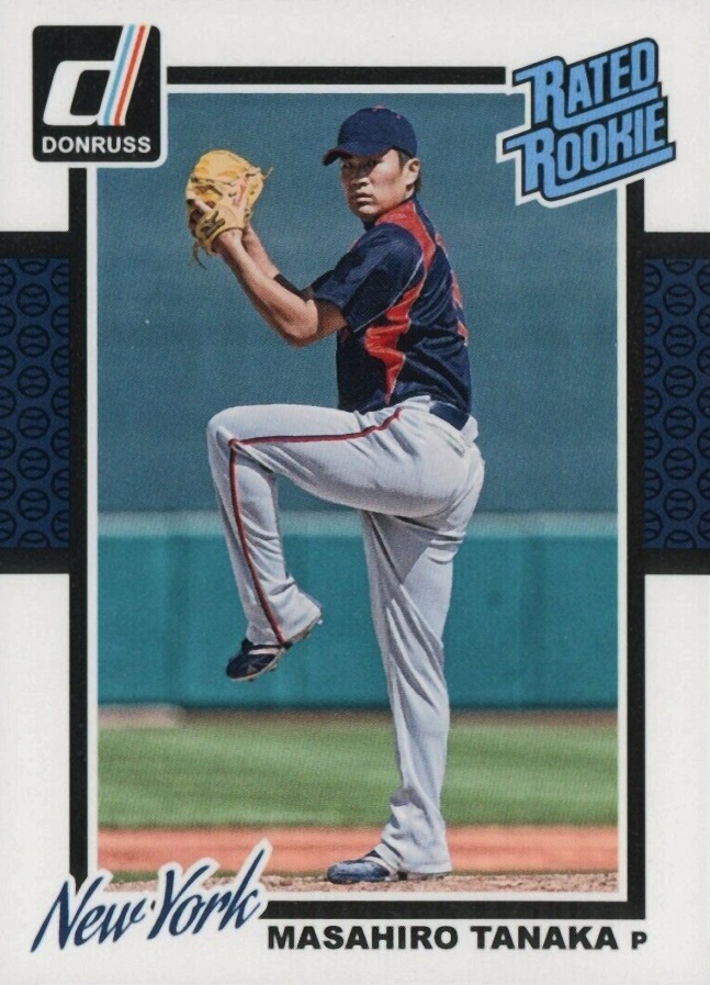 2014 Donruss Masahiro Tanaka #201 Baseball Card