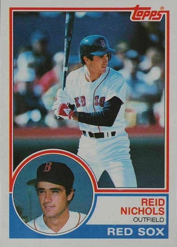 1983 Topps Reid Nichols #446 Baseball Card