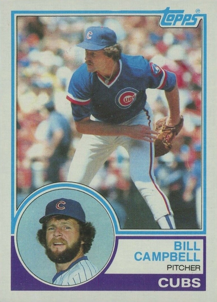 1983 Topps Bill Campbell #436 Baseball Card