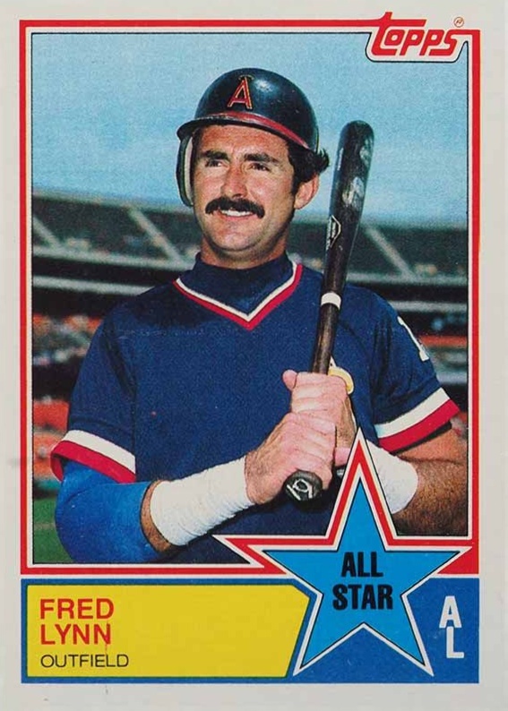 1983 Topps Fred Lynn #392 Baseball Card