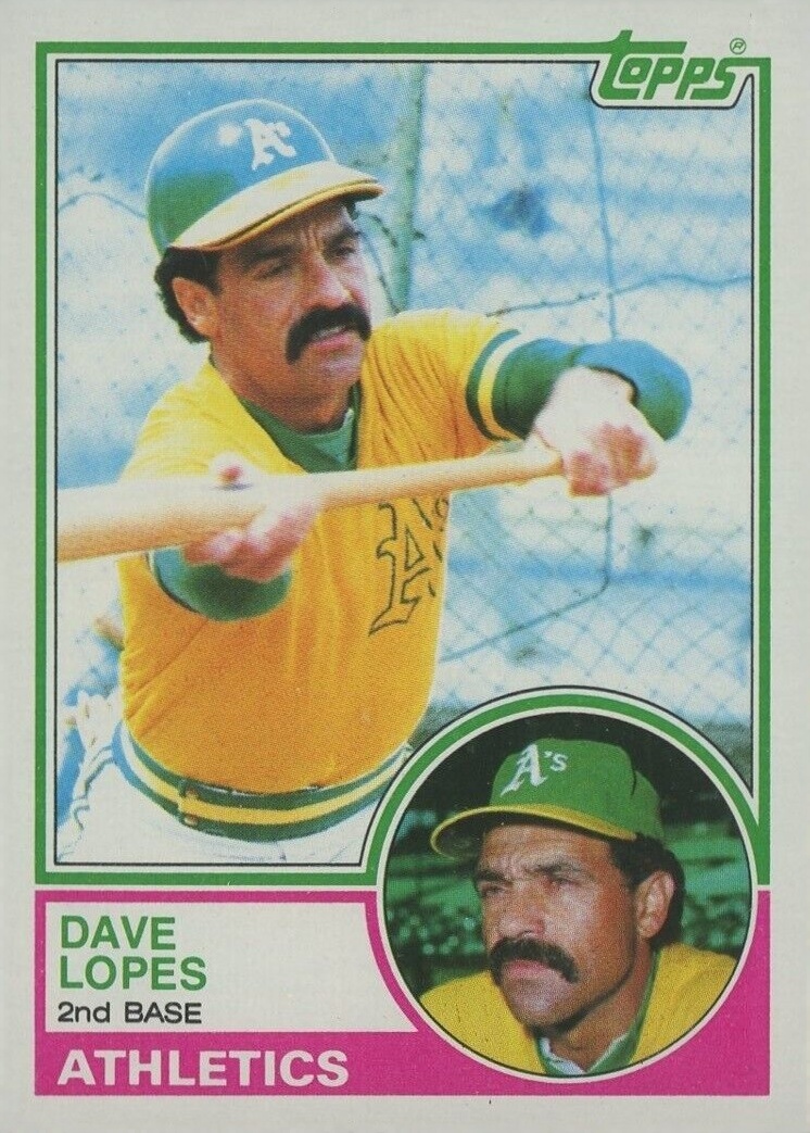 1983 Topps Dave Lopes #365 Baseball Card