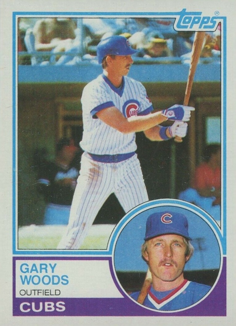 1983 Topps Gary Woods #356 Baseball Card