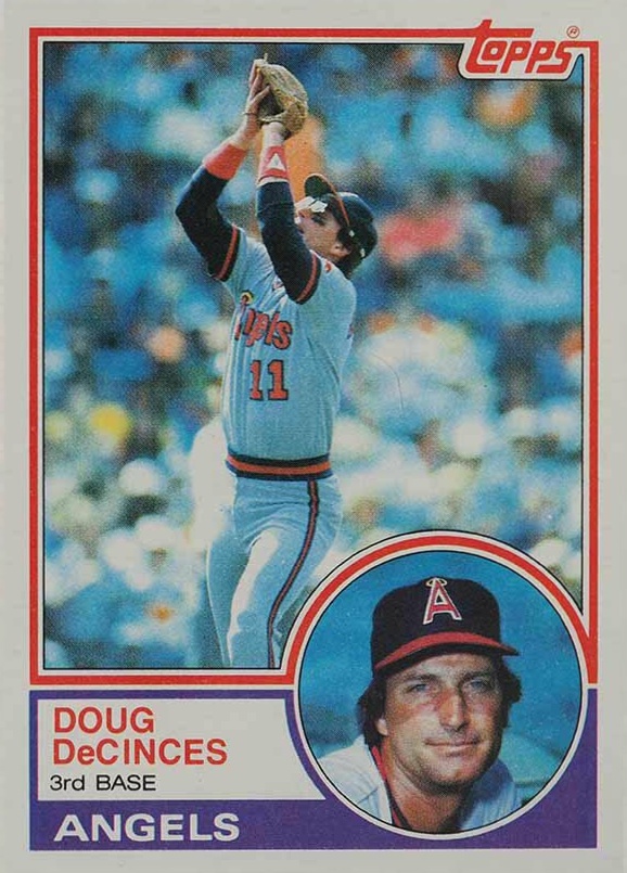 1983 Topps Doug DeCinces #341 Baseball Card