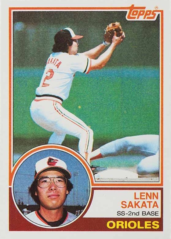 1983 Topps Lenn Sakata #319 Baseball Card