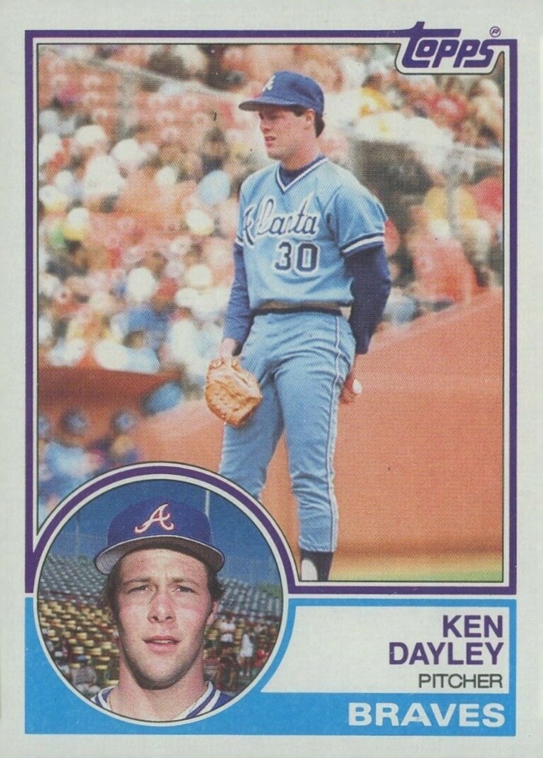 1983 Topps Ken Dayley #314 Baseball Card