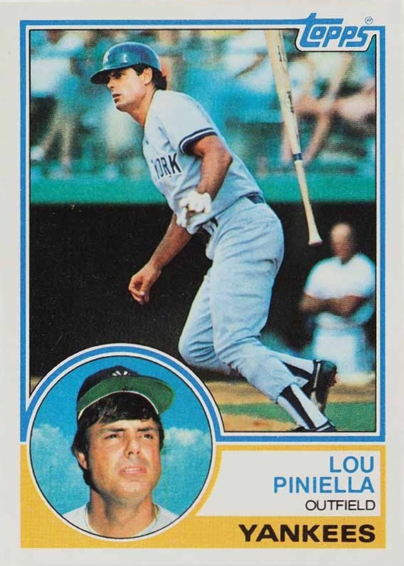 1983 Topps Lou Piniella #307 Baseball Card
