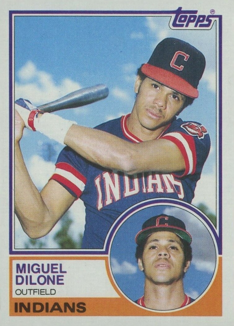 1983 Topps Miguel Dilone #303 Baseball Card