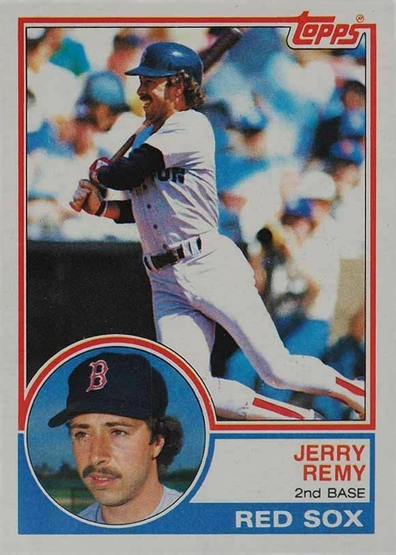 1983 Topps Jerry Remy #295 Baseball Card