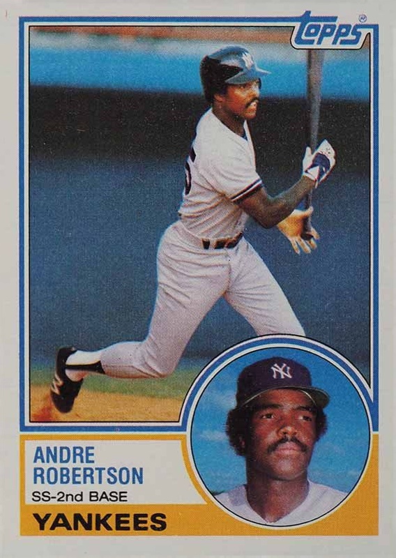 1983 Topps Andre Robertson #281 Baseball Card