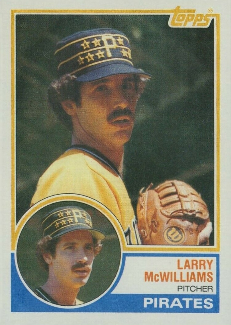 1983 Topps Larry McWilliams #253 Baseball Card