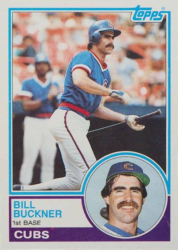 1983 Topps Bill Buckner #250 Baseball Card
