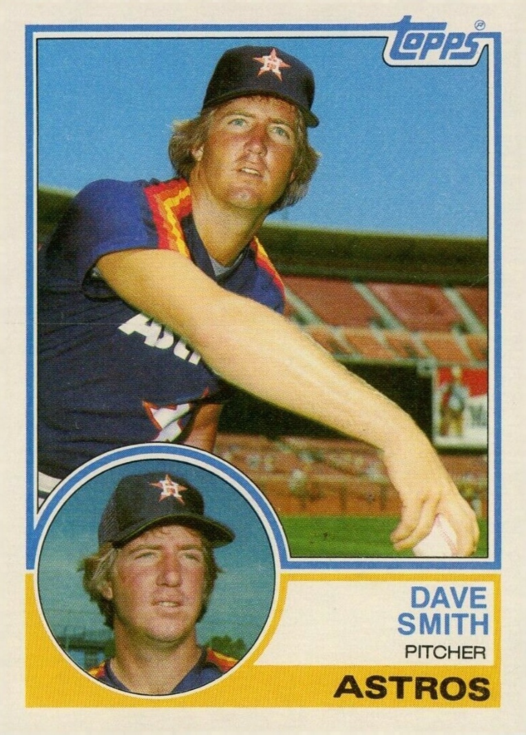 1983 Topps Dave Smith #247 Baseball Card