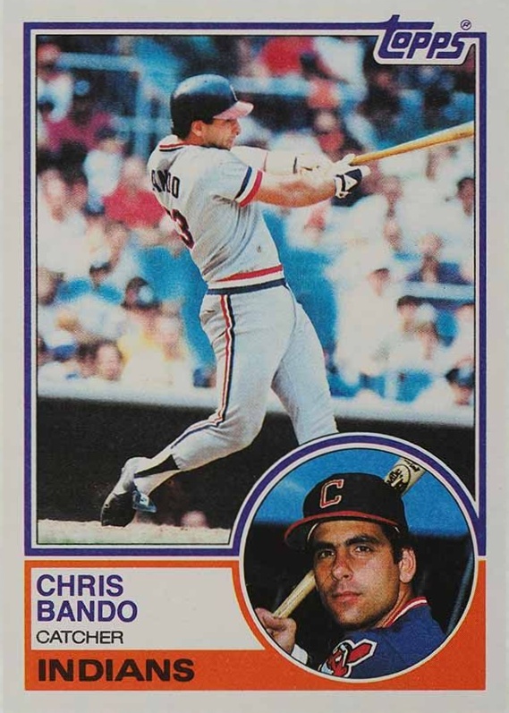 1983 Topps Chris Bando #227 Baseball Card