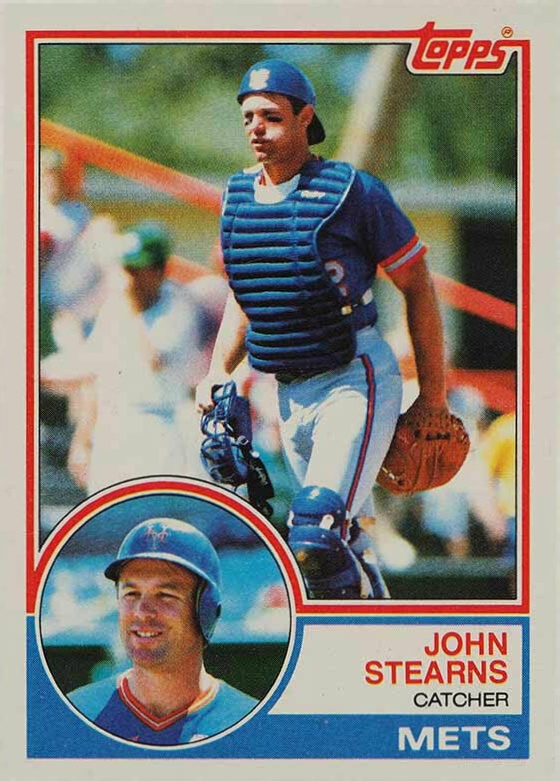 1983 Topps John Stearns #212 Baseball Card