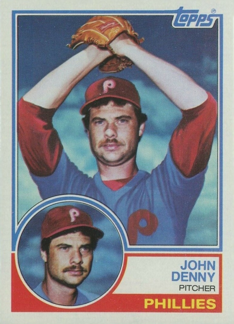 1983 Topps John Denny #211 Baseball Card