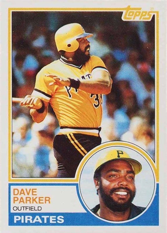 1983 Topps Dave Parker #205 Baseball Card
