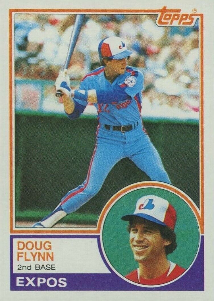 1983 Topps Doug Flynn #169 Baseball Card