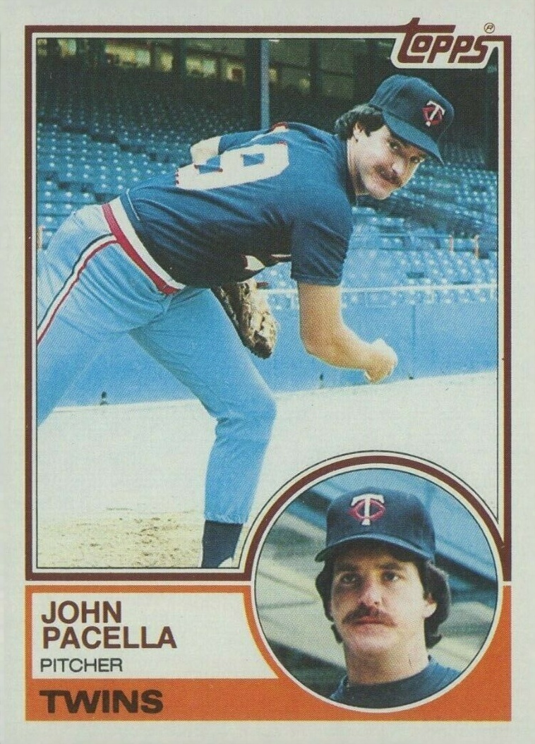 1983 Topps John Pacella #166 Baseball Card