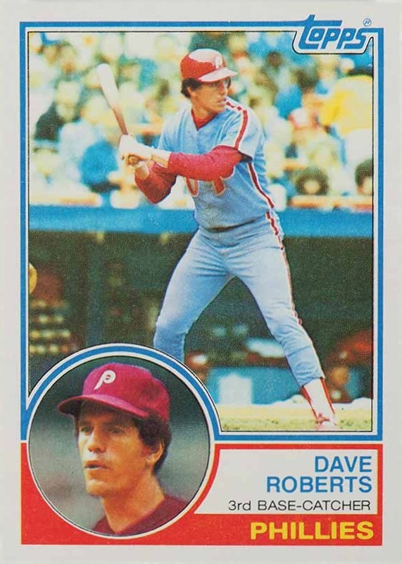1983 Topps Dave Roberts #148 Baseball Card