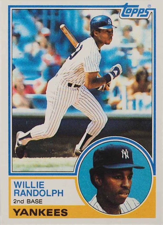 1983 Topps Willie Randolph #140 Baseball Card