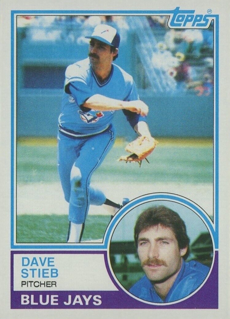 1983 Topps Dave Stieb #130 Baseball Card