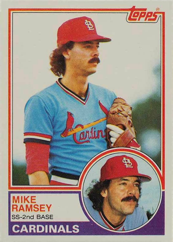 1983 Topps Mike Ramsey #128 Baseball Card