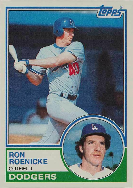 1983 Topps Ron Roenicke #113 Baseball Card