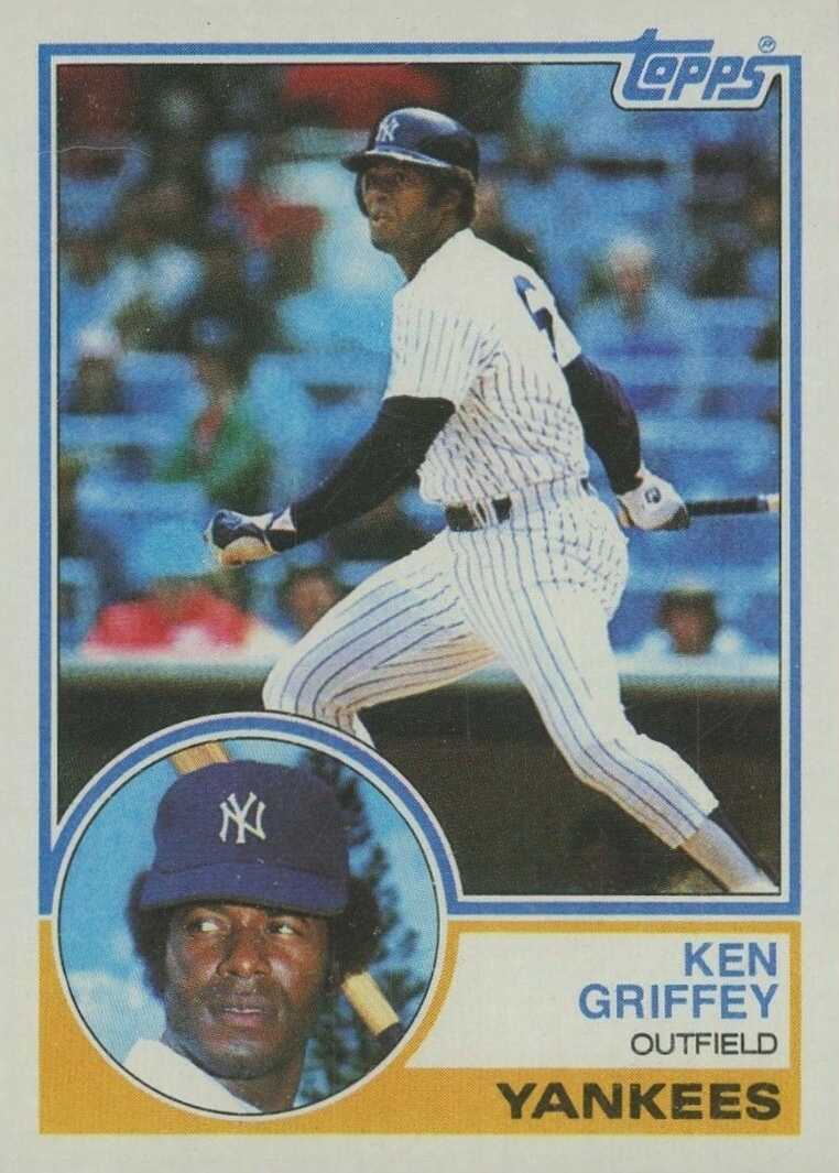 1983 Topps Ken Griffey #110 Baseball Card