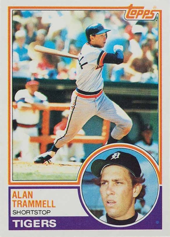 1983 Topps Alan Trammell #95 Baseball Card