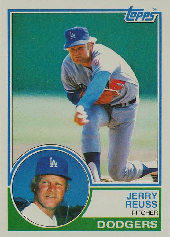 1983 Topps Jerry Reuss #90 Baseball Card