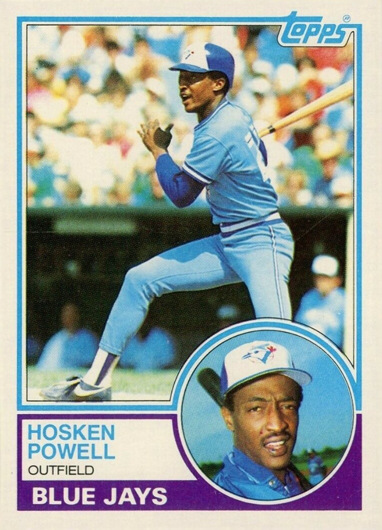 1983 Topps Hosken Powell #77 Baseball Card