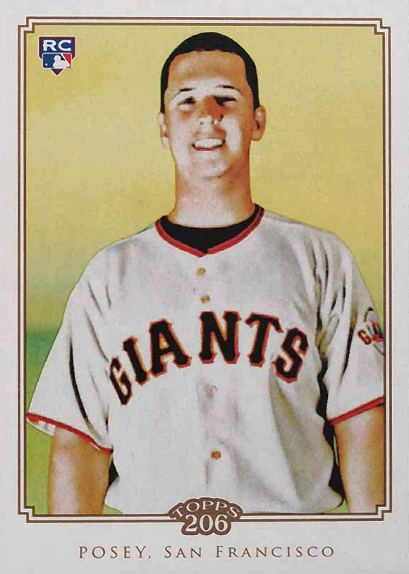 2010 Topps 206 Buster Posey #193 Baseball Card