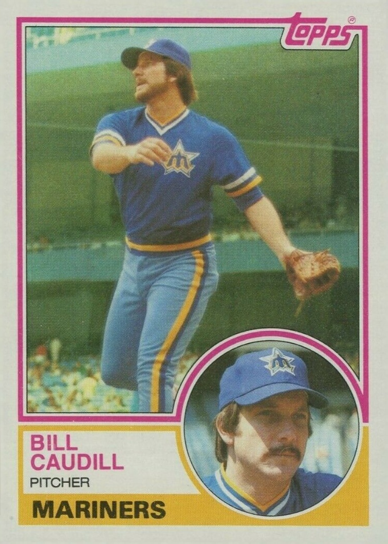 1983 Topps Bill Caudill #78 Baseball Card