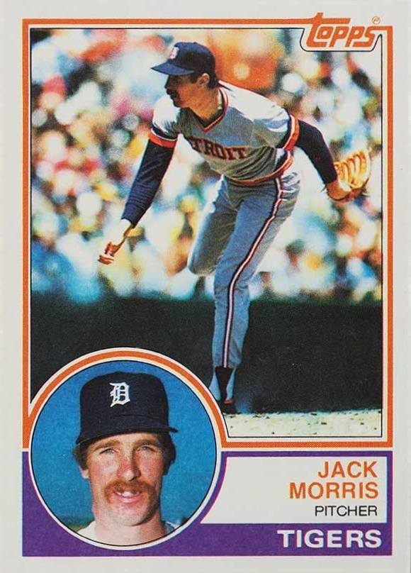 1983 Topps Jack Morris #65 Baseball Card