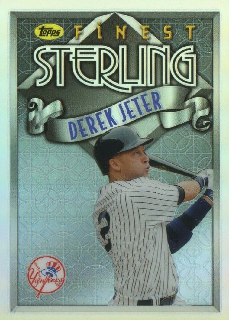 2014 Finest Sterling Derek Jeter #TS-DJ Baseball Card