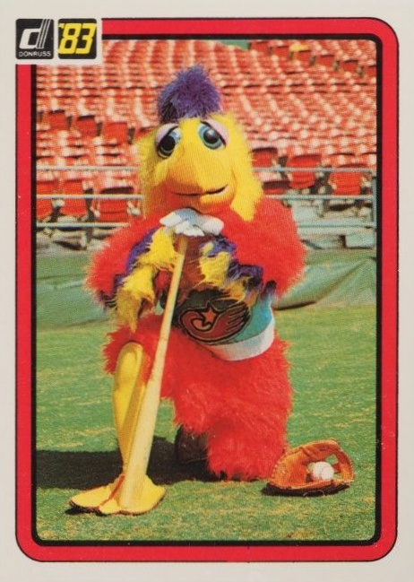 1983 Donruss San Diego Chicken #645 Baseball Card