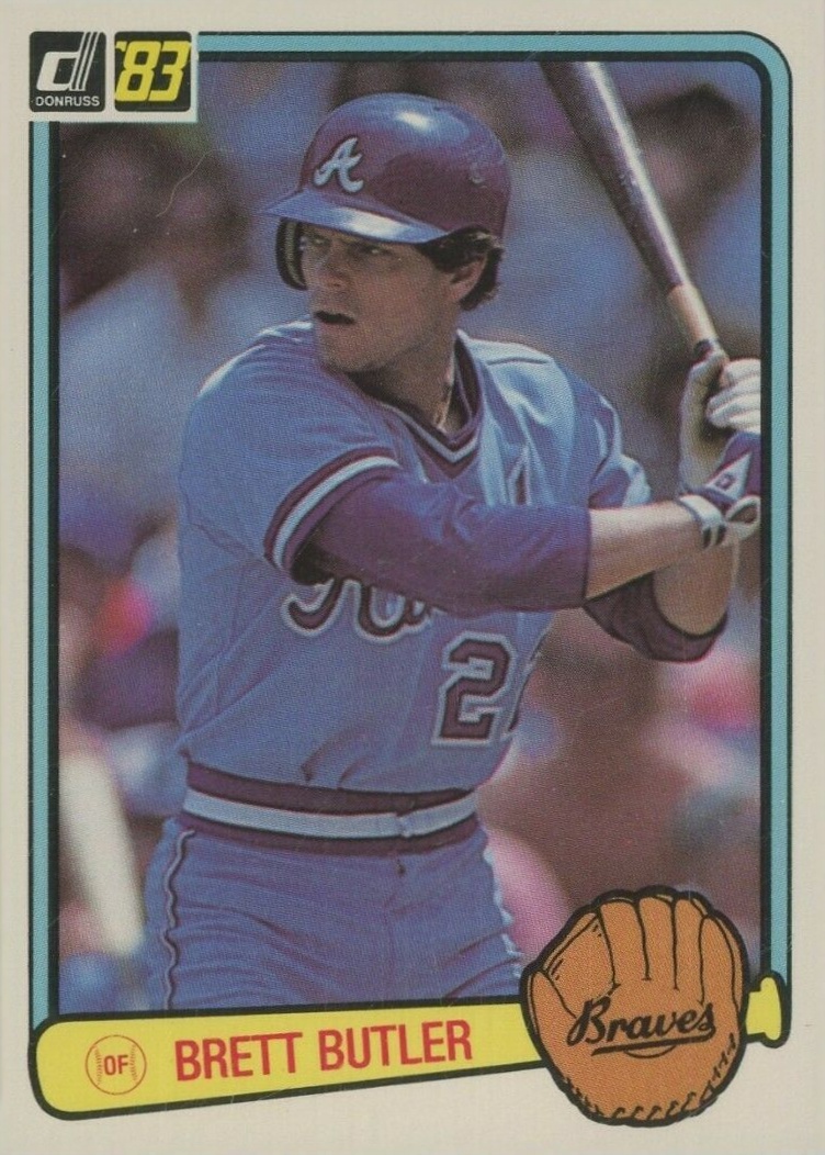 1983 Donruss Brett Butler #636 Baseball Card
