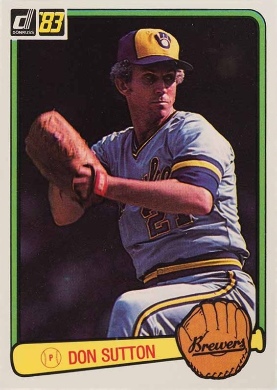 1983 Donruss Don Sutton #531 Baseball Card