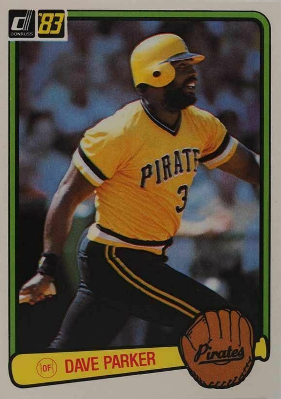 1983 Donruss Dave Parker #473 Baseball Card