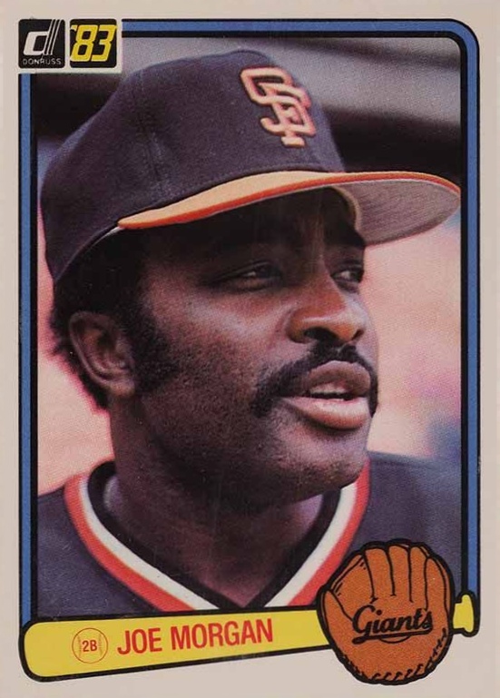 1983 Donruss Joe Morgan #438 Baseball Card