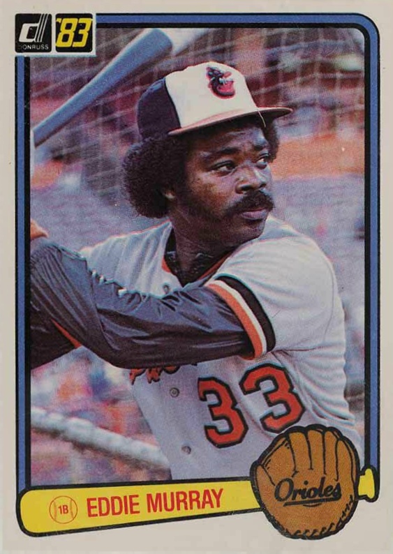 1983 Donruss Eddie Murray #405 Baseball Card