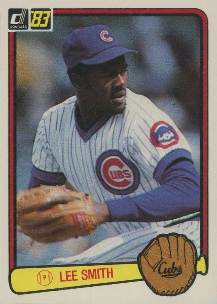1983 Donruss Lee Smith #403 Baseball Card