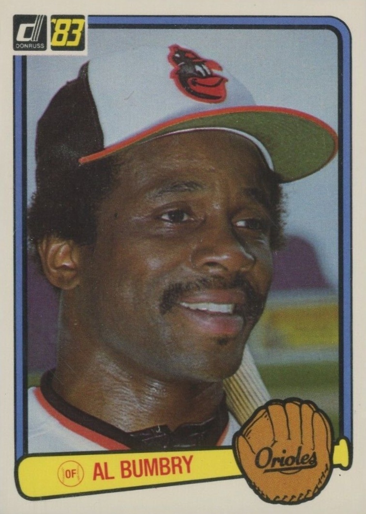 1983 Donruss Al Bumbry #383 Baseball Card