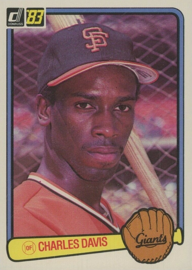 1983 Donruss Chili Davis #348 Baseball Card