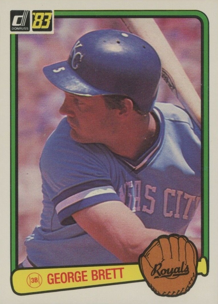 1983 Donruss George Brett #338 Baseball Card