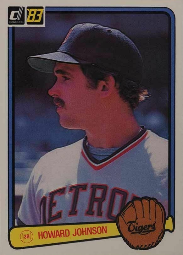 1983 Donruss Howard Johnson #328 Baseball Card