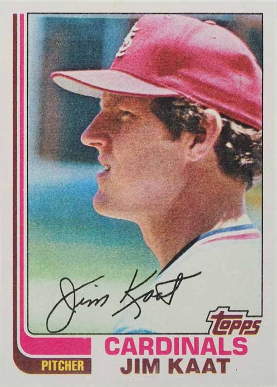 1982 Topps Jim Kaat #367 Baseball Card