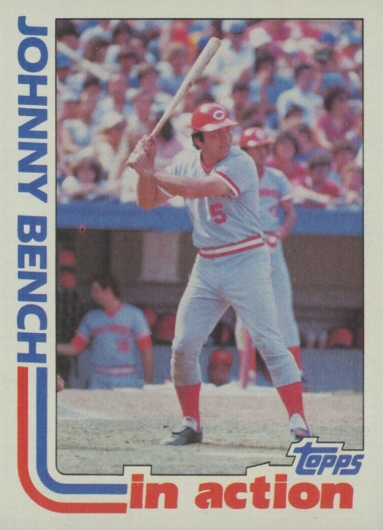 1982 Topps Johnny Bench #401 Baseball Card